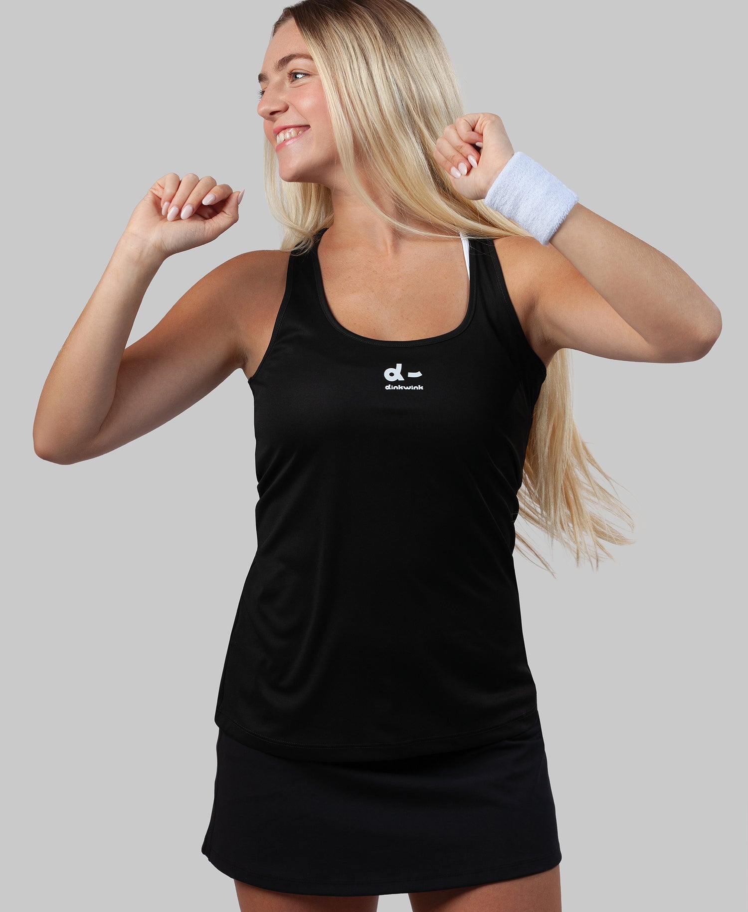 Court Performance Tank Black